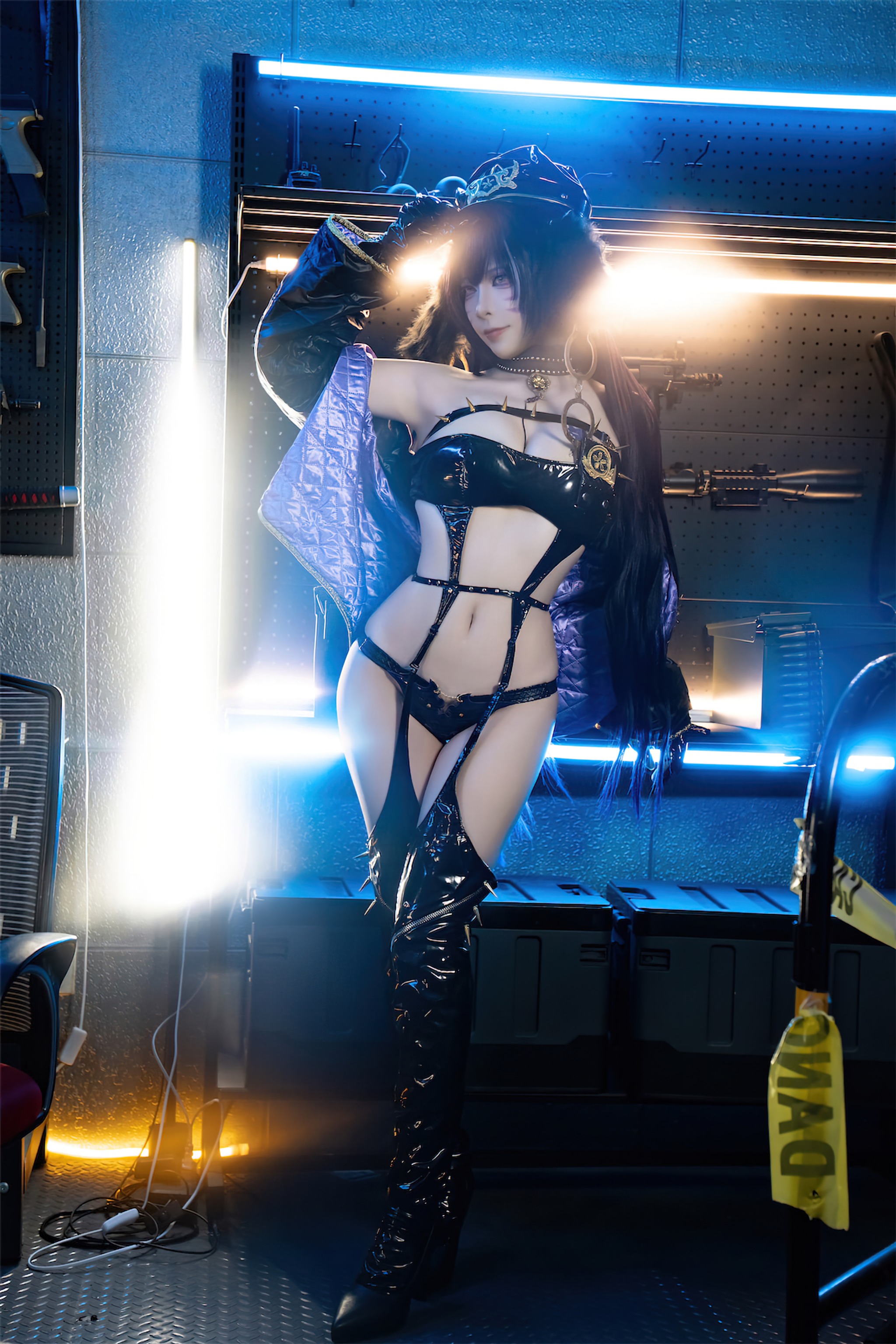 二佐Nisa - NO.198 碧蓝航线 武藏 女警 [25P]-XikXak